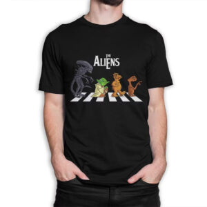 The Aliens Abbey Road Crossing Parody Shirt 3 PersonalizedShirts.net