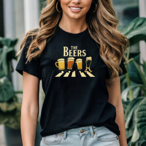 The Beers Abbey Road Parody Beer Lovers Shirt