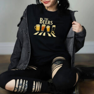 The Beers Abbey Road Parody Beer Lovers Shirt