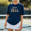 The Coffees Abbey Road Crossing Parody Comfort Colors Shirt