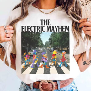 The Electric Mayhem Muppets Abbey Road Crossing Comfort Colors Shirt