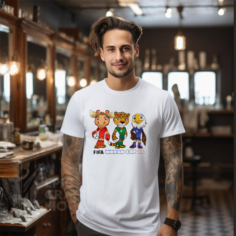 2026 FIFA World Cup Mascot Shirt 2026 FIFA World Cup Mascot Shirt