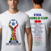 2026 World Cup Host Schedule Venue 2-sided Shirt