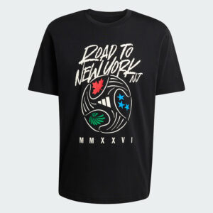 Road To NY NJ FIFA World Cup 2026 Trionda Soccer Ball 2-sided Shirt