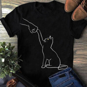 Cute Cat Fist Bump, Funny Cat Shirt