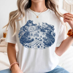 Dungeons And Cats, Funny Cat Witch Meme Shirt Dungeons And Cats, Funny Cat Witch Meme Shirt