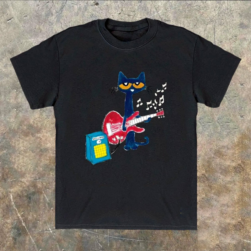 Pete The Cat Meme Vintage Style Funny Shirt Pete The Cat Meme Vintage Style Funny Shirt
