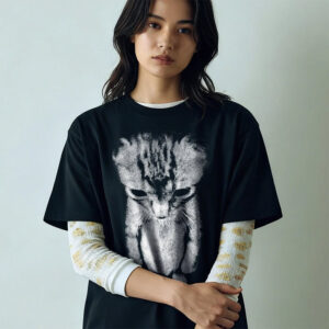 Sad Kitten Meme, Standing Cat Cute Shirt