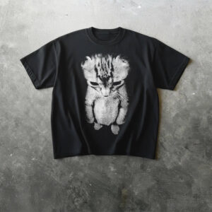 Sad Kitten Meme, Standing Cat Cute Shirt