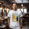 Van Gogh Sunflowers Black Cat Meme Shirt