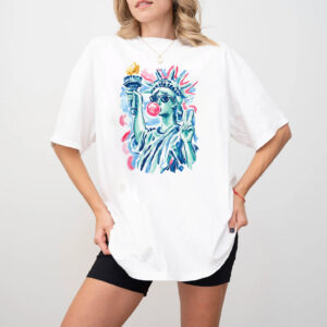 Day Of Rest, Statue Of Liberty Blowing Bubble Shirt PersonalizedShirts.net