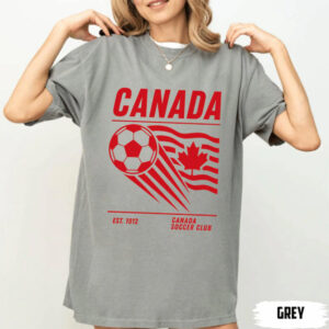 2026 World Cup Canada Soccer Team Comfort Colors Shirt