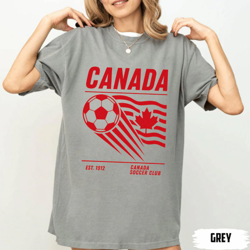2026 World Cup Canada Soccer Team Comfort Colors Shirt 2026 World Cup Canada Soccer Team Comfort Colors Shirt