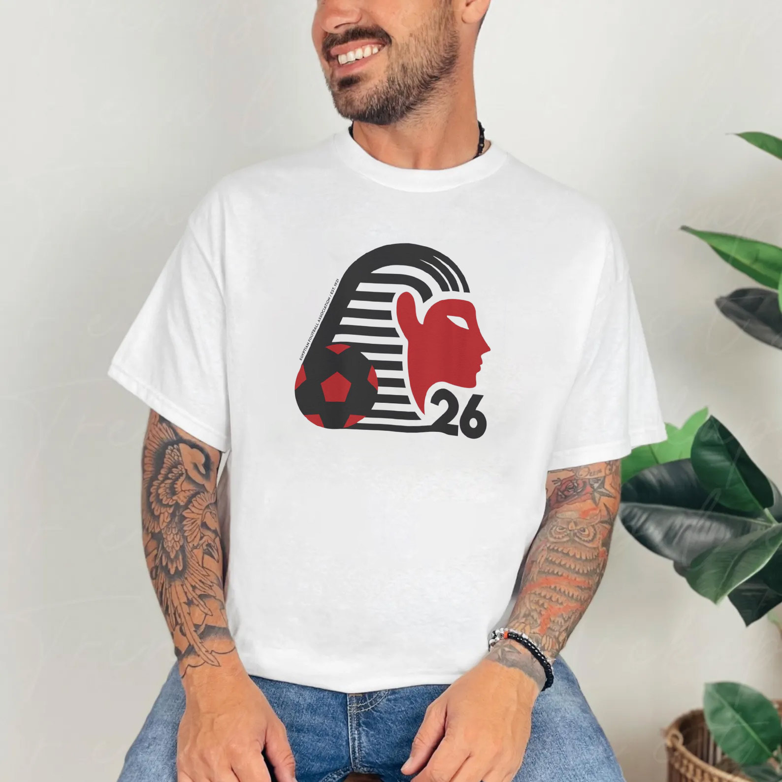 2026 World Cup Egypt Soccer Team Fan Shirt 2026 World Cup Egypt Soccer Team Fan Shirt