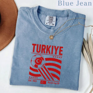 2026 World Cup Turkiye Soccer Team Comfort Colors Shirt 1 PersonalizedShirts.net