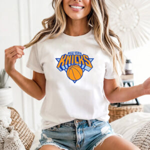 Logo New York Knicks Basketball Shirt