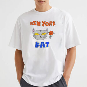 New York Kat Basketball Vintage Knicks Shirt