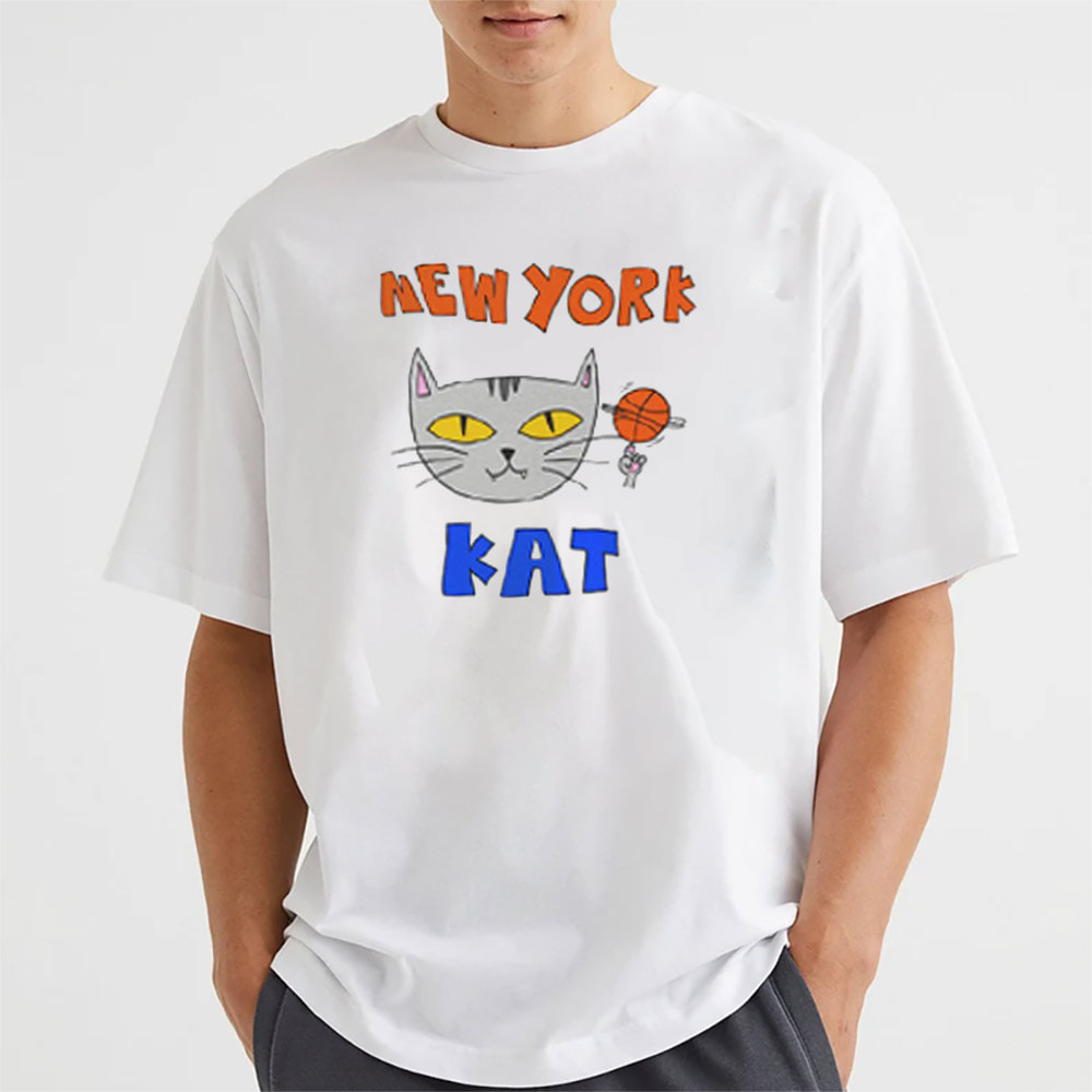 New York Kat Basketball Vintage Knicks Shirt New York Kat Basketball Vintage Knicks Shirt