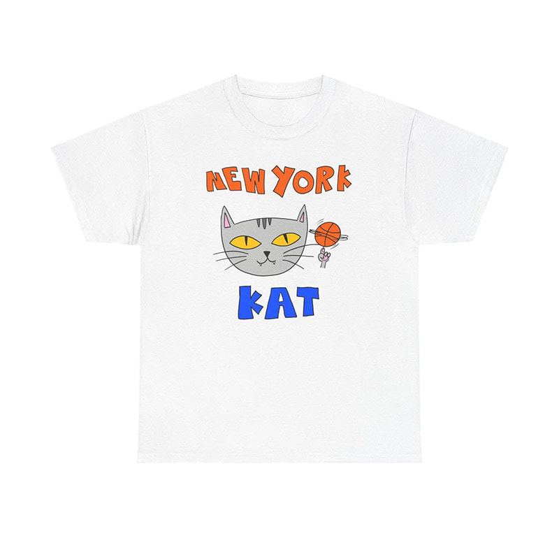 New York Kat Basketball Vintage Knicks Shirt New York Kat Basketball Vintage Knicks Shirt