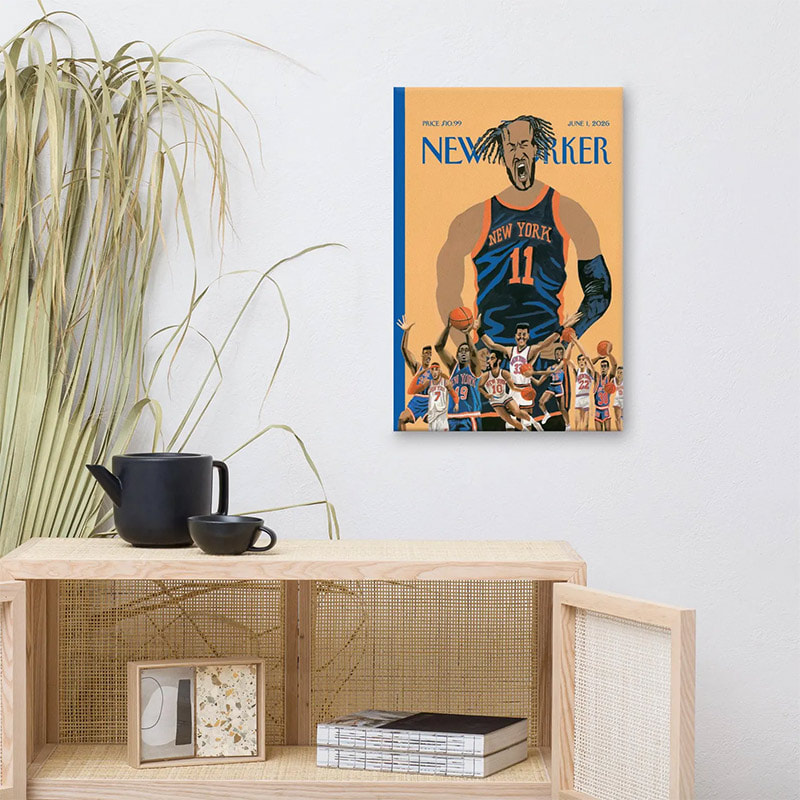 New Yorker Basketball Championships, NY Knicks Poster New Yorker Basketball Championships, NY Knicks Poster