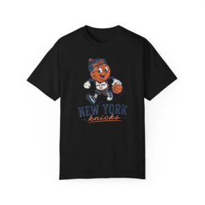 Team New York Knicks Mascot Vintage Basketball Shirt PersonalizedShirts.net