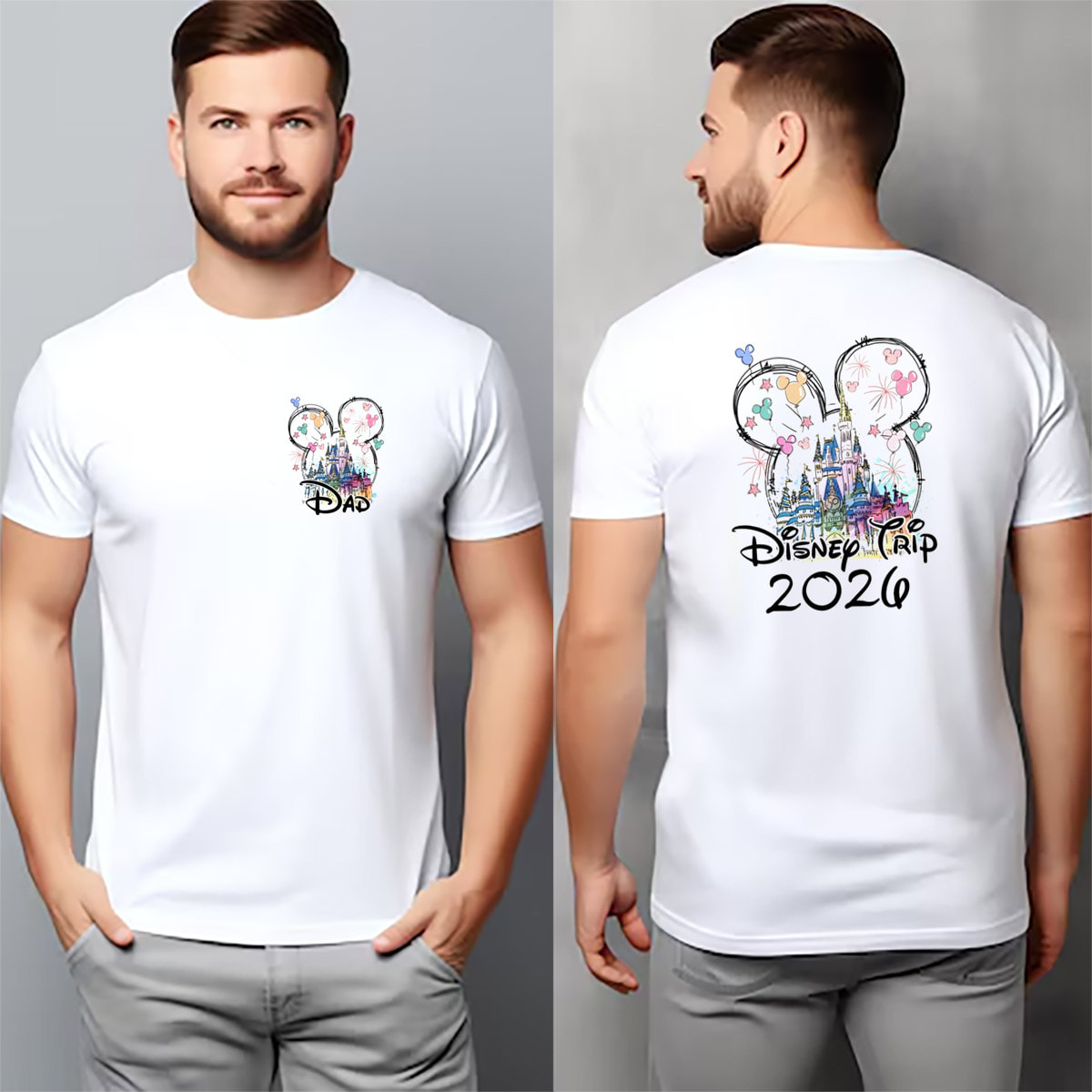 Custom Disney Trip Family Disneyland Castle Shirt Custom Disney Trip Family Disneyland Castle Shirt