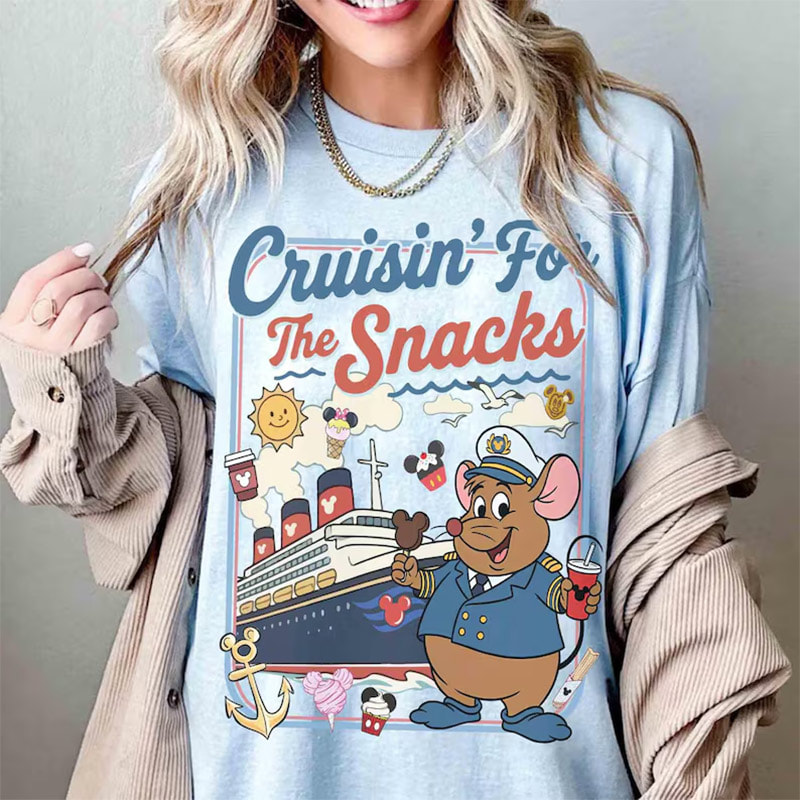 Gus And Jaq Disney Cruising For The Snacks Comfort Colors Shirt Gus And Jaq Disney Cruising For The Snacks Comfort Colors Shirt
