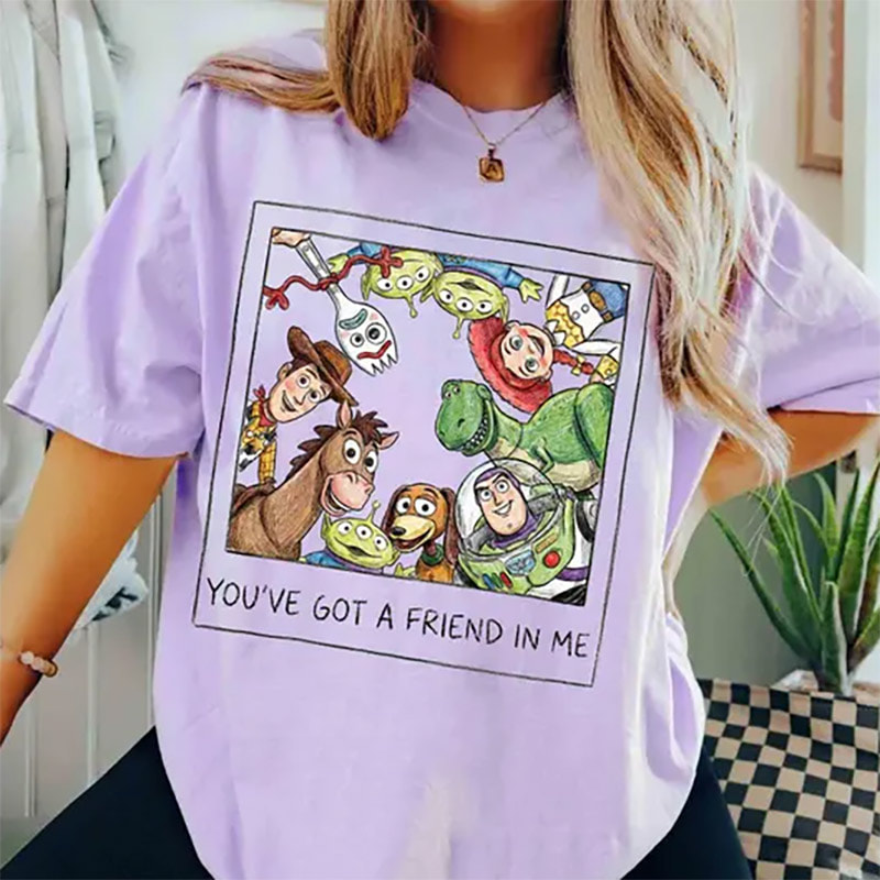 Pixar Toy Story You Have Got A Friend In Me Photo Comfort Colors Shirt