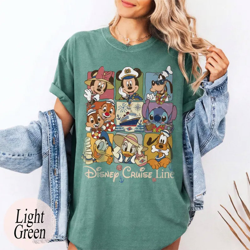 Vintage Disney Cruise Line Comfort Colors Shirt Vintage Disney Cruise Line Comfort Colors Shirt
