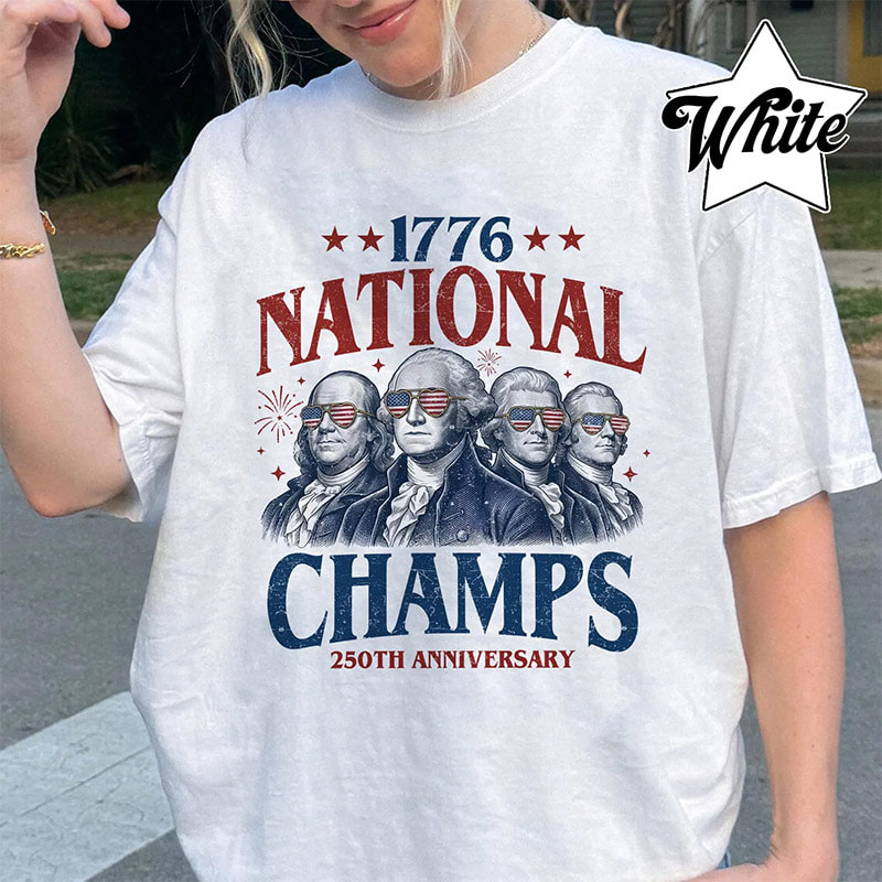 1776 National Champs 250th Anniversary Vintage Shirt