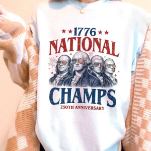 1776 National Champs 250th Anniversary Vintage Shirt PersonalizedShirts.net