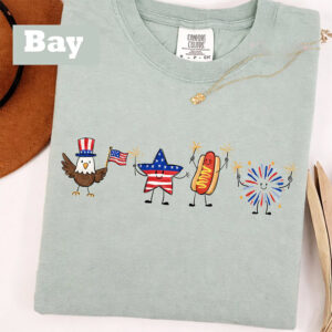 America Eagle Gif Funny, Cute 4th Of July Shirt