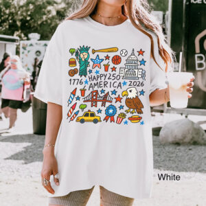 Happy 250 America 1776-2026 Shirt