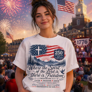 Where The Spirit Of The Lord Is Freedom Shirt