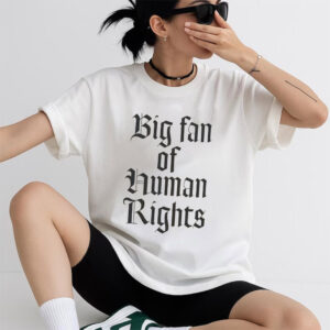 Big Fan Of Human Rights, Retro Equality Shirt PersonalizedShirts.net