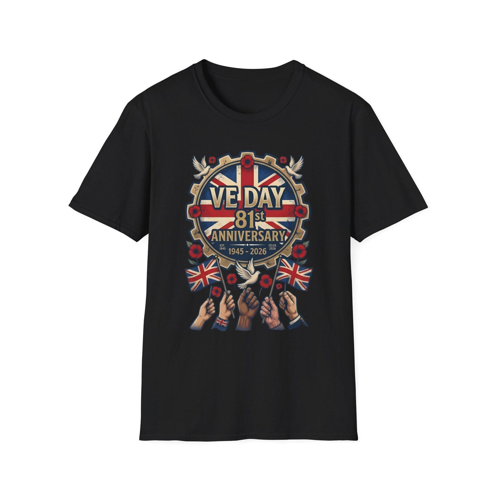 2026 VE Day 81st Anniversary Shirt 2026 VE Day 81st Anniversary Shirt