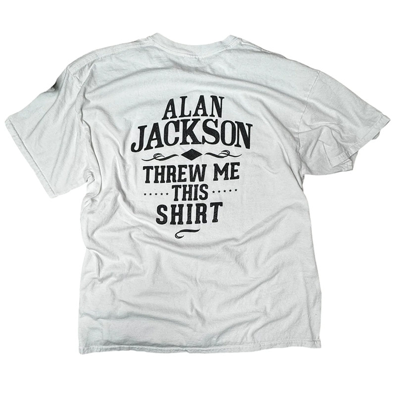 Alan Jackson Threw Me This Shirt Funny Alan Jackson Concert Shirt Alan Jackson Threw Me This Shirt Funny Alan Jackson Concert Shirt