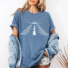 Funny Alphabet Aviation Gift For Pilot Comfort Color Shirt