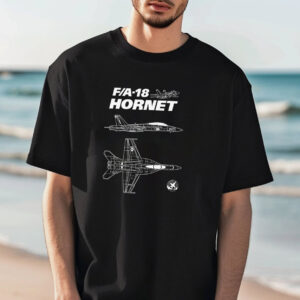 Military Airplane FA-18 Hornet Shirt Military Airplane FA-18 Hornet Shirt