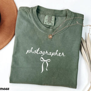 Camera Lover, Gift Ideas For Photographers Comfort Colors Shirt PersonalizedShirts.net