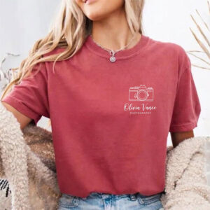 Custom Gift For Photographer, World Photography Day Comfort Colors Tee