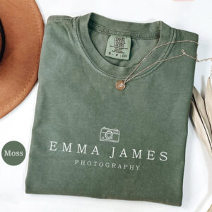 Custom Unique Photography Gifts Comfort Colors Tee