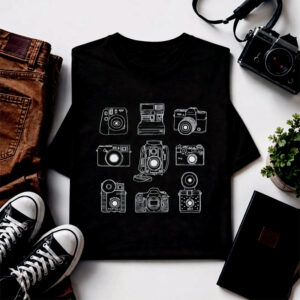 Vintage Camera Photographer Shirt Bella Canvas