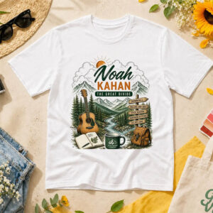 Mountain Adventure The Great Divide Noah Kahan Shirt