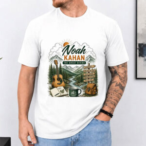 Mountain Adventure The Great Divide Noah Kahan Shirt PersonalizedShirts.net