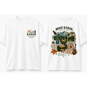 Noah Kahan Stick Season Album 2-sided Shirt