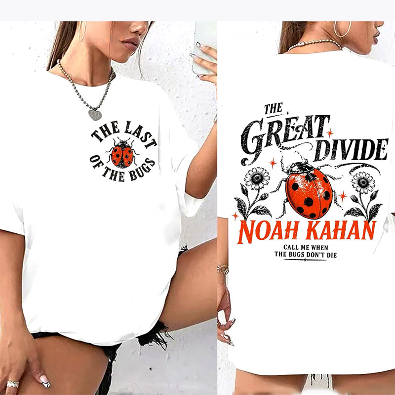The Last Of The Bugs Noah Kahan Album 2-sided Shirt