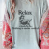 Chill Golden Retriever, Nothing Is Under Control Comfort Colors Shirt