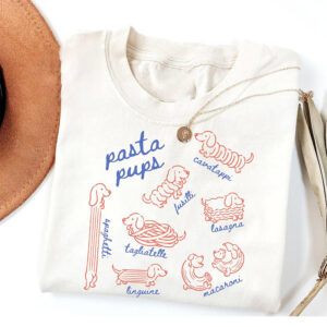Pasta Pups Wiener Dog Lover Shirt