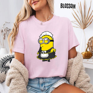 Funny Maid Minion Character Comfort Colors Tee